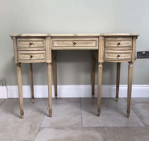 Early 20thC Side Table, Lady's Dressing Table in Original Paint