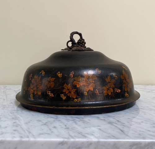 Victorian Large Toleware Food Cover