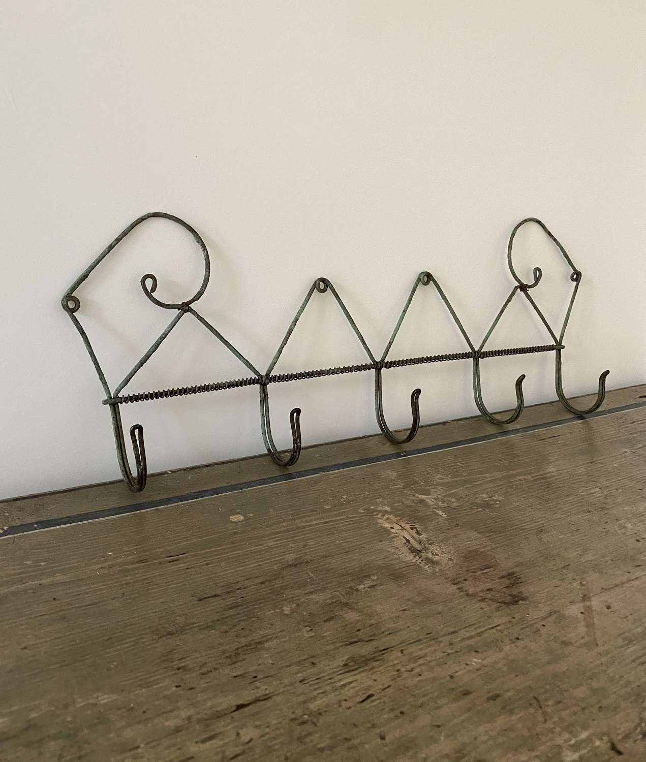 Early 20th Century Iron Hooks - Perfect for Tea Towels