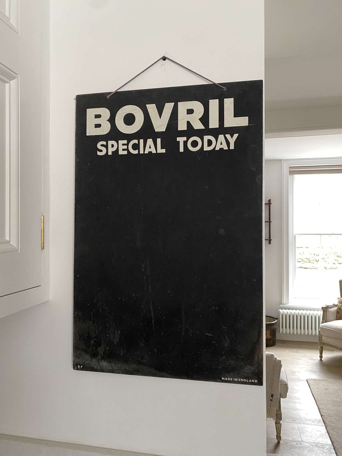 Mid Century Shops Advertising Blackboard - Bovril Special Today