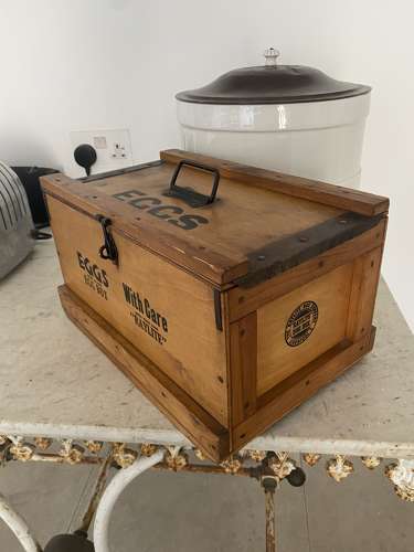 Superb Condition Early 20th Century Raylite Travelling Eggs Box