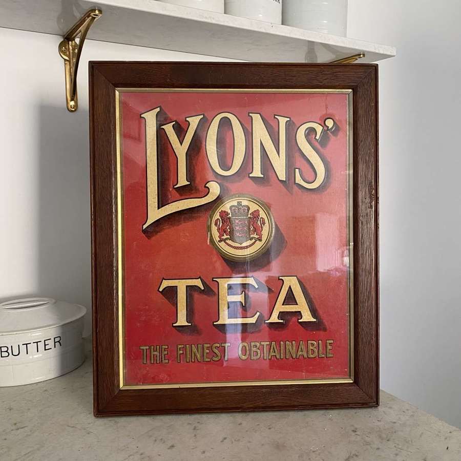 Early 20th Century Framed Advert - Lyons’ Tea