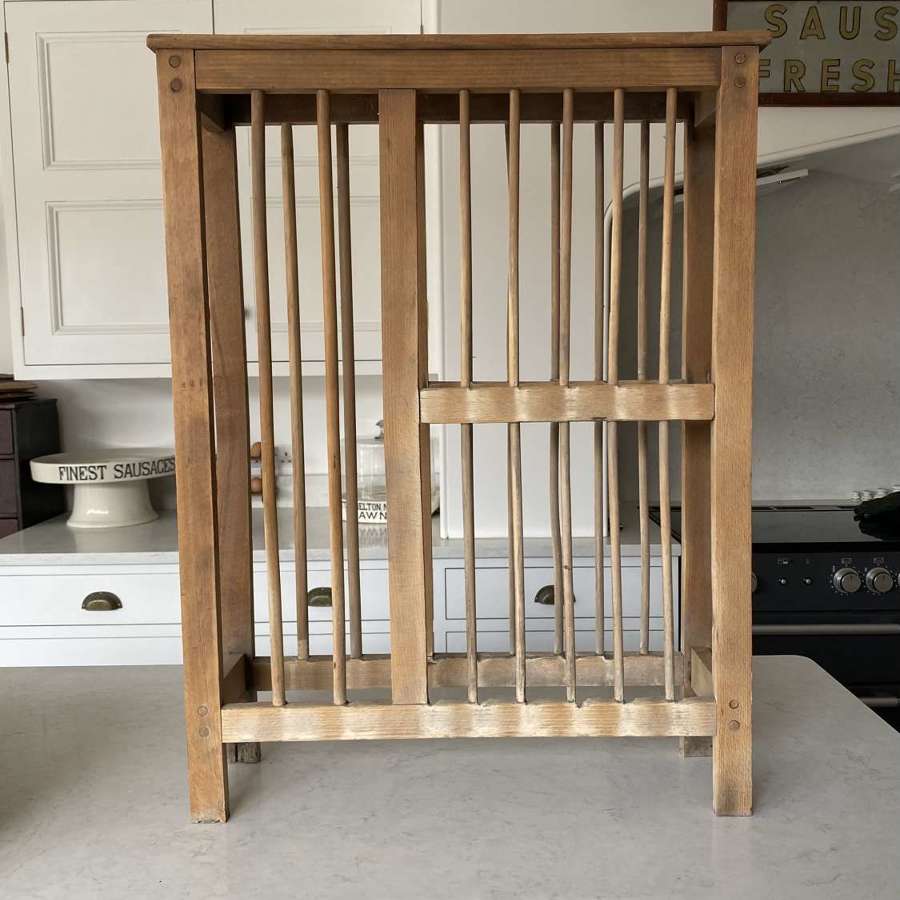 Early 20th Century Two Tier Plate Rack