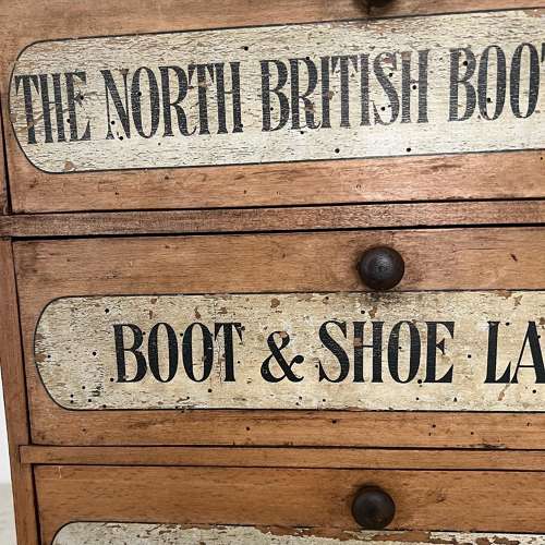 Wonderful Set of Shops Advertising Drawers c1928 - Lovely Orig Paint