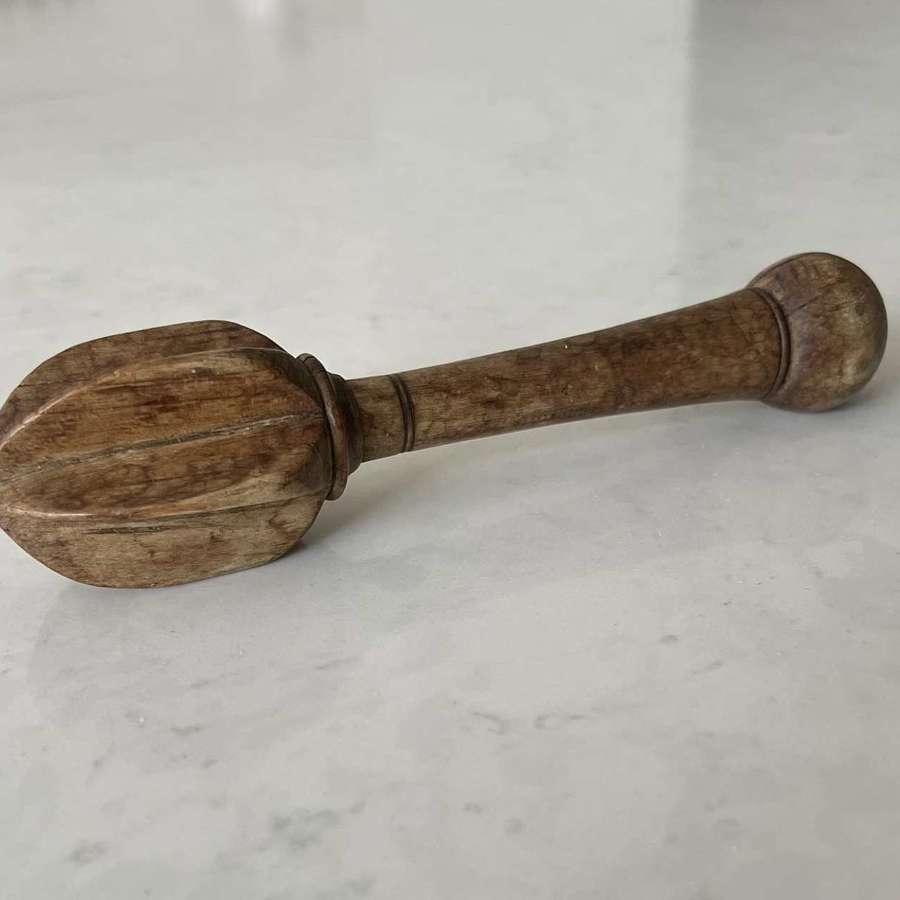 Victorian Carved Treen Lemon Reamer or Squeezer