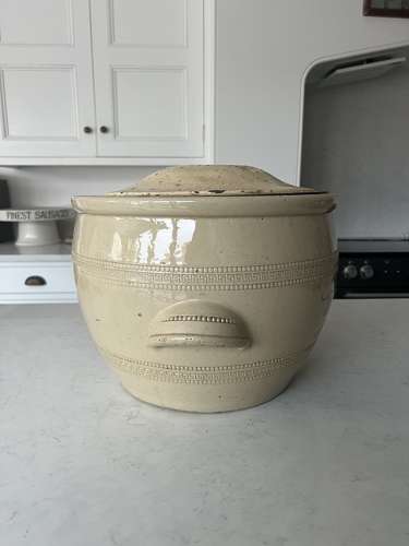 Superb Unusual & Mint Condition Victorian Large Doulton Bread Pan