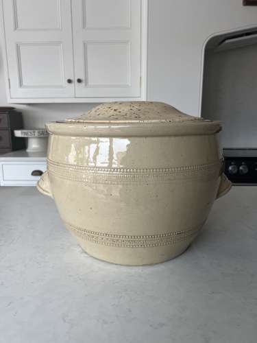 Superb Unusual & Mint Condition Victorian Large Doulton Bread Pan