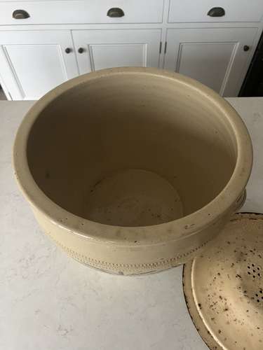 Superb Unusual & Mint Condition Victorian Large Doulton Bread Pan