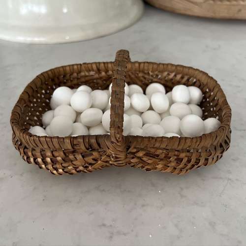 Antique Super Cute Sample Apprentice Basket