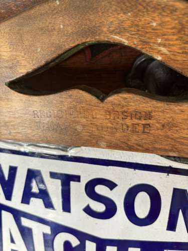 Early 20thC Shop’s Advertising Chair for Watsons Matchless Soap