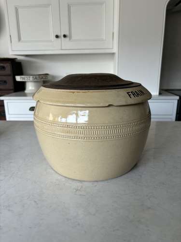 Victorian Rare Advertising Doulton Bread Pan - Smaller Size 2