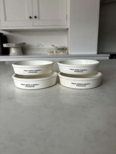Early 20th Century White Ironstone Trays