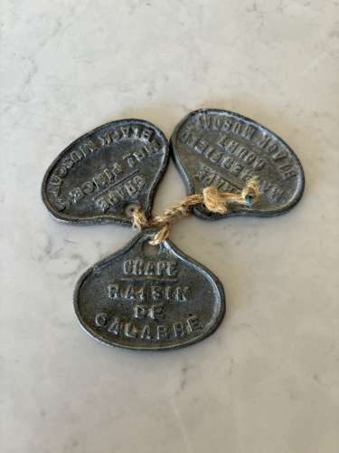 Early 20thC Vine Grape (Wine) Labels x 3