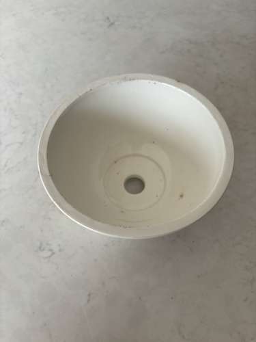 Edwardian Rare White Ironstone Lord Mayor’s Pudding Basin