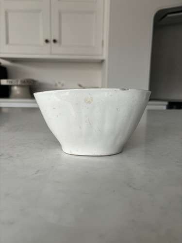 Edwardian White Ironstone Advertising Jelly Mould - Cox’s Gelatine