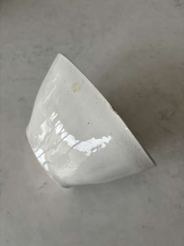 Edwardian White Ironstone Advertising Jelly Mould - Cox’s Gelatine