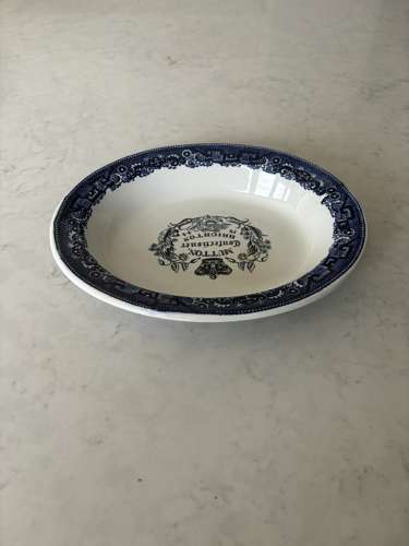 Early Victorian Advertising Dish - Mutton Confectioner Brighton