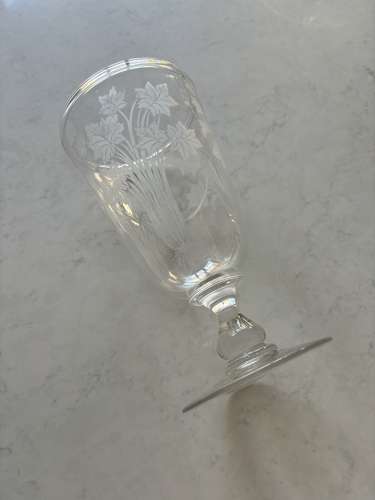 Early 20th Century Glass Celery Jar in Lovely Condition