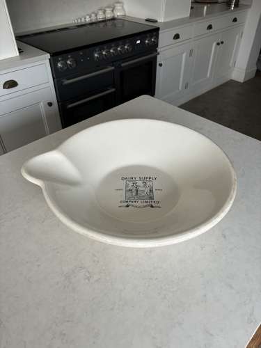 Rare 19thC Copeland White Ironstone Dairy Supply Co Ltd Dairy Creamer