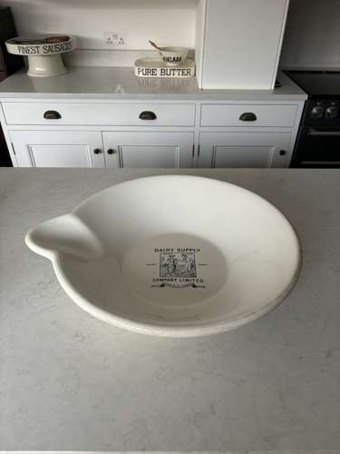 Rare 19thC Copeland White Ironstone Dairy Supply Co Ltd Dairy Creamer
