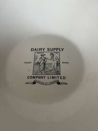 Rare 19thC Copeland White Ironstone Dairy Supply Co Ltd Dairy Creamer