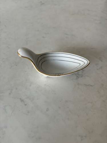 For Sale Individually - Late 19thC White Ironstone Measuring Spoon