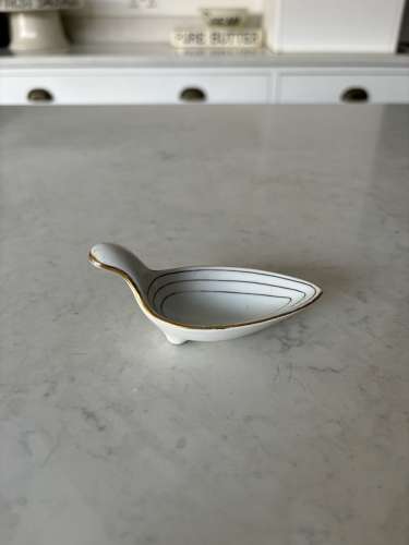 For Sale Individually - Late 19thC White Ironstone Measuring Spoon