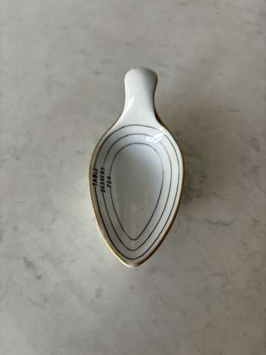 For Sale Individually - Late 19thC White Ironstone Measuring Spoon