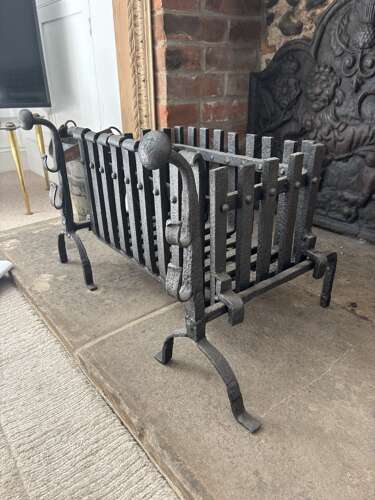 Georgian Iron Fire Grate - Lovely condition