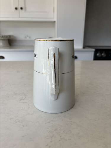 Edwardian White Ironstone Hot Water Jug - Lovely Condition
