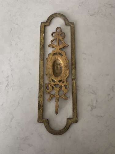 Three Early 20thC Gilt Brass Ormolu Door Finger Plates