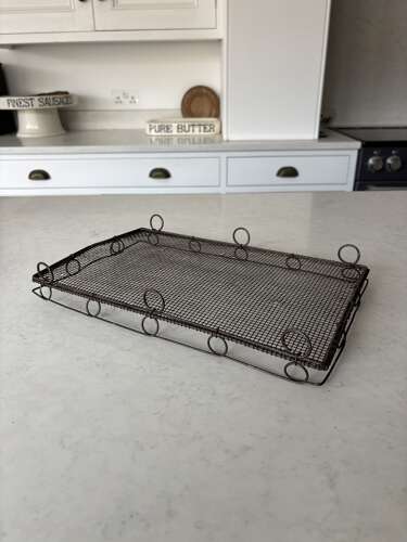 Early 20thC Wire Work Loop Top Cake Cooling Rack