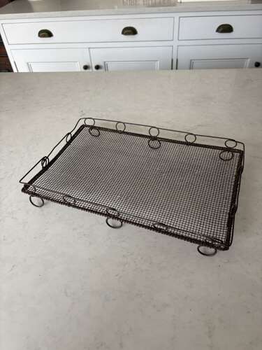Early 20thC Wire Work Loop Top Cake Cooling Rack