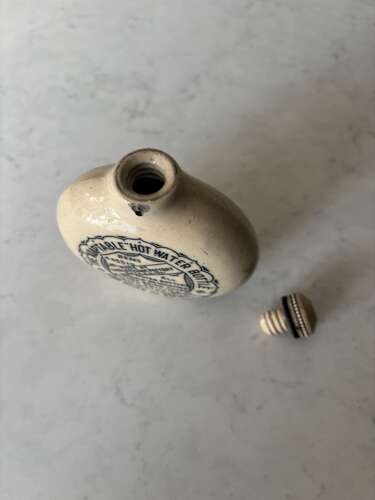 Late Victorian Boots Muff Warmer - The Adaptable Hot Water Bottle For Muff Or Pocket