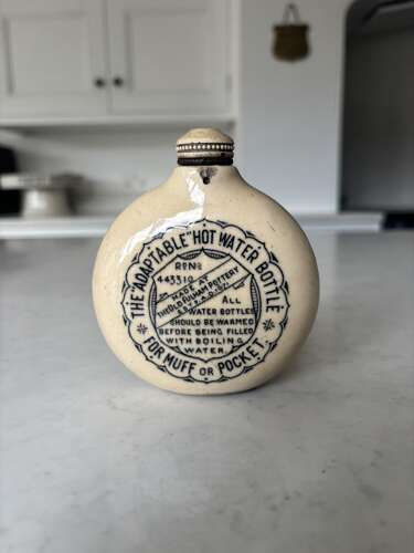 Late Victorian Boots Muff Warmer - The Adaptable Hot Water Bottle For Muff Or Pocket
