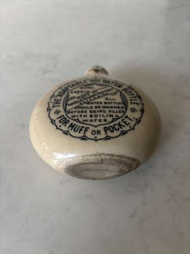 Late Victorian Boots Muff Warmer - The Adaptable Hot Water Bottle For Muff Or Pocket