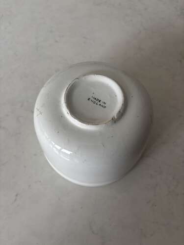Edwardian White Ironstone The Queens Pudding Boiler No 14