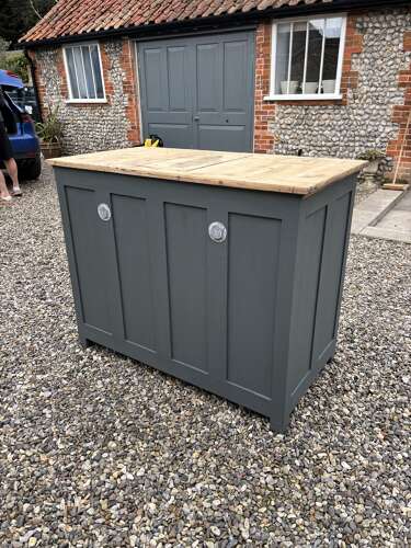 Victorian Pine Fridge - Makes Great Centre Piece or Cupboard
