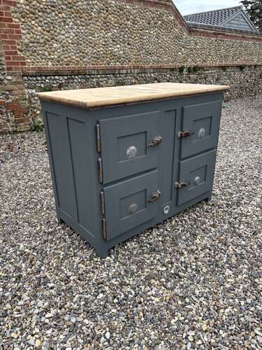 Victorian Pine Fridge - Makes Great Centre Piece or Cupboard