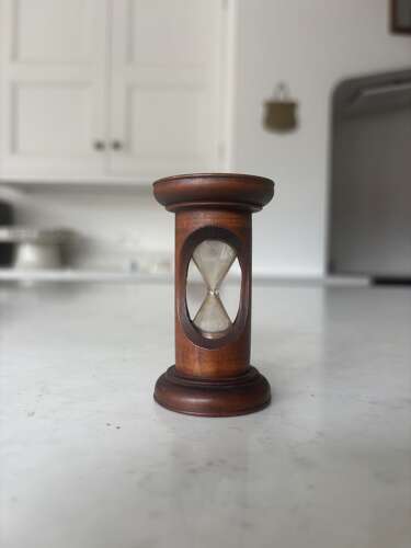 Victorian Treen Larger Size Egg Timer