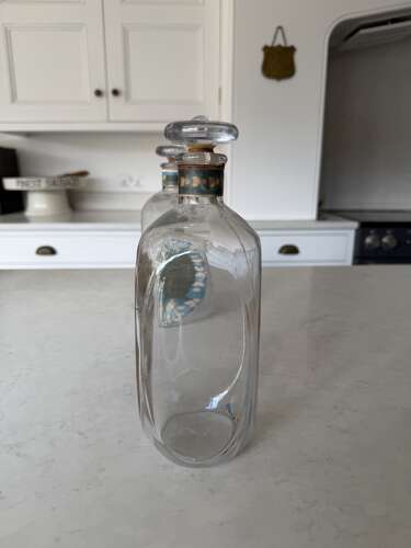 1920s Pair of Perfume Bottles from Luxury Parisian Brand L T PIVER