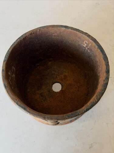 Georgian Cast Iron Jardiniere - Wonderful Original Paint - Very Heavy