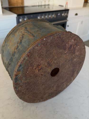 Georgian Cast Iron Jardiniere - Wonderful Original Paint - Very Heavy