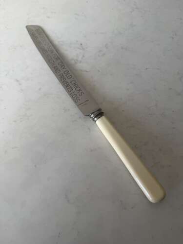 Early 20th Century Advertising Bread Knife in Original Box
