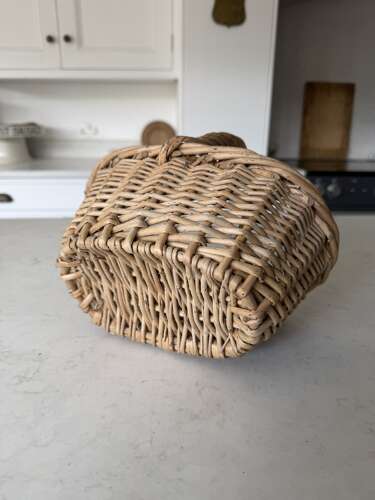 Late Victorian Edwardian Childs or Berry Basket